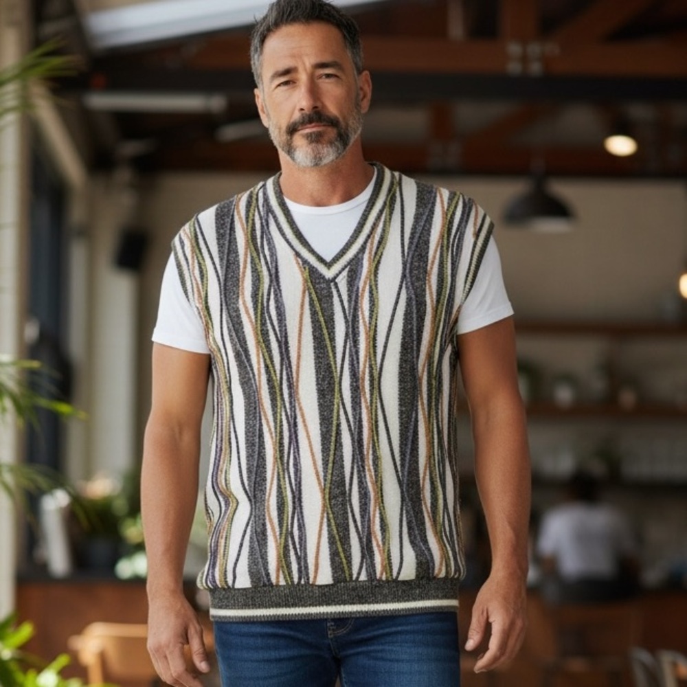 TUNDRA CANADA VINTAGE V-NECK VEST